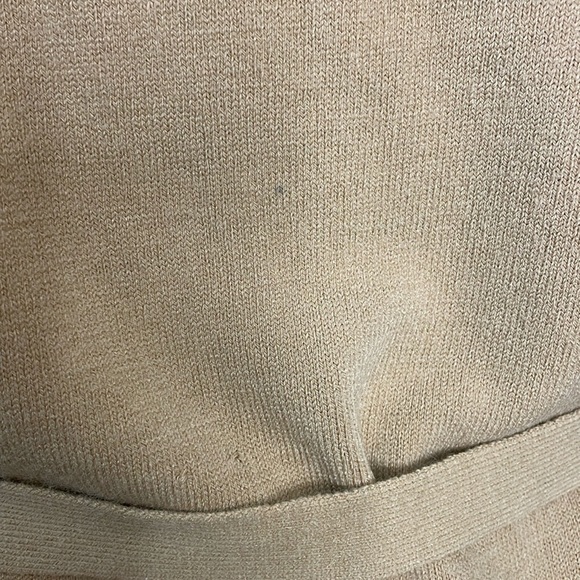 Carolyn Taylor For By Design Essentials Women’s M Tan Button Up Sweater Cardigan - Picture 5 of 10